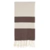 Bamboo-Cotton Blend Beach Towel With Custom Logo