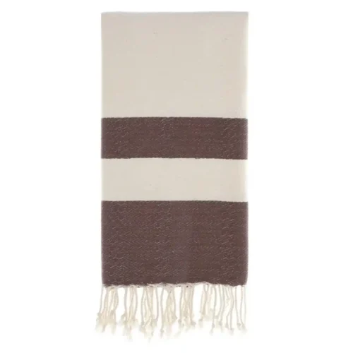 Bamboo-Cotton Blend Beach Towel With Custom Logo