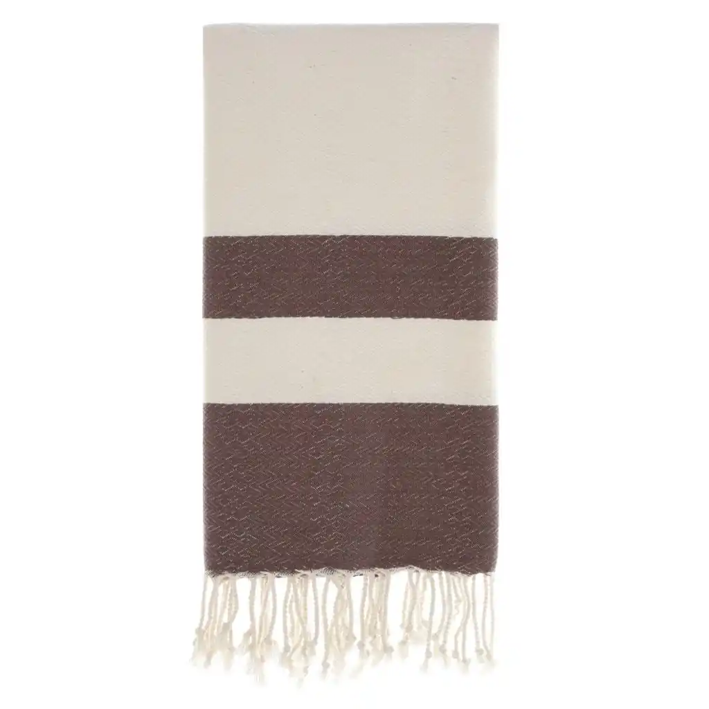 Home 13 Bamboo-Cotton Blend Beach Towel With Custom Logo