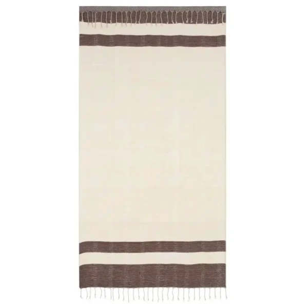 Bamboo-Cotton Blend Beach Towel With Custom Logo