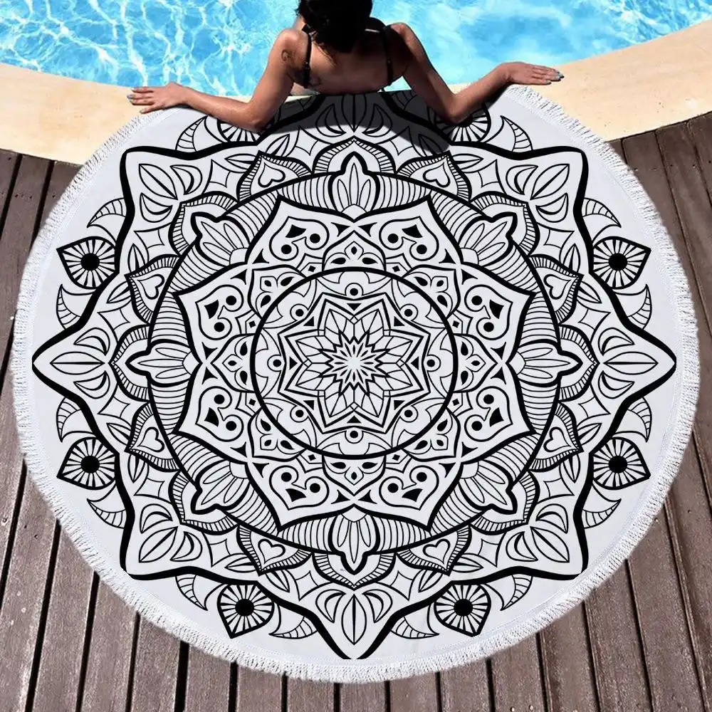 Beach Club Merch: Round Beach Towels for Merch & Resorts: When Circular Beats Rectangular 1 Beach Club Merch Round Beach Towels for Merch & Resorts When Circular Beats Rectangular