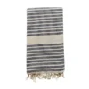 Classic Yarn-Dyed Beach Towel With Woven Branding