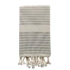 Classic Yarn-Dyed Beach Towel With Woven Branding
