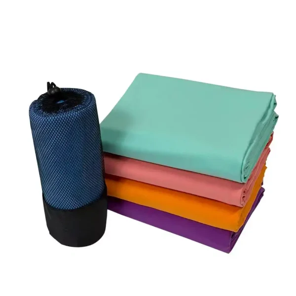 Compact Travel Beach Towel With Custom Destination Print