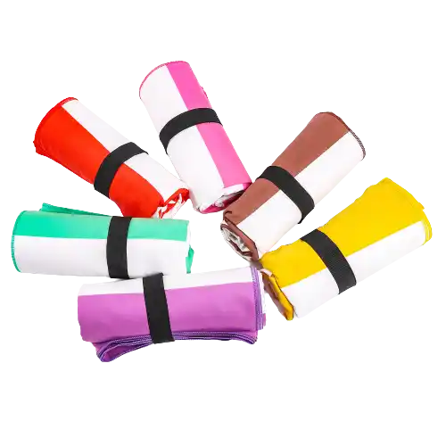 Cost-Effective Beach Towel With Retail Wrap