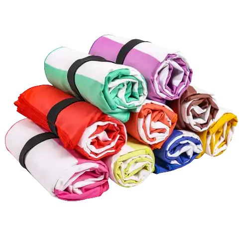 Cost-Effective Beach Towel With Retail Wrap