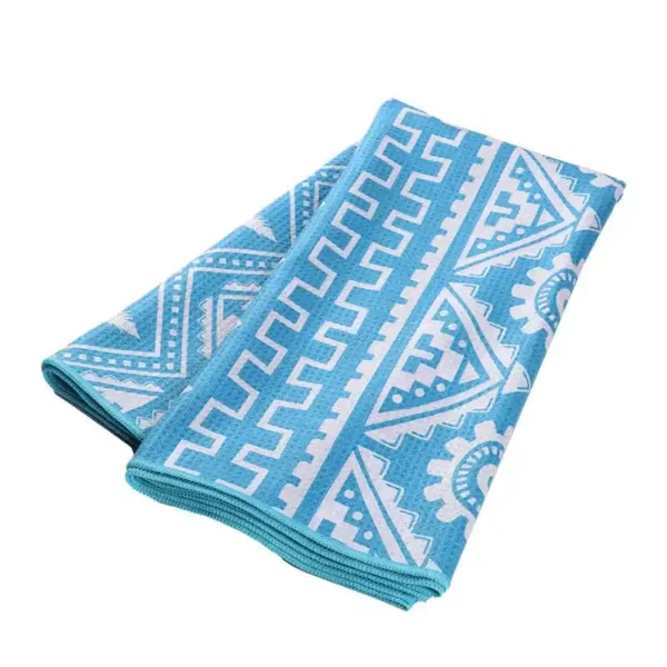 Custom Jacquard Beach Towel With Woven Logo Pattern