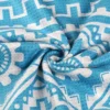 Custom Jacquard Beach Towel With Woven Logo Pattern