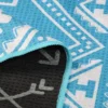 Custom Jacquard Beach Towel With Woven Logo Pattern