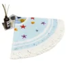 Custom Round Beach Towel With Full-Color Print