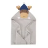 Cute Pattern Hooded Towel With Name Personalization (3) Cute Pattern Hooded Towel With Name Personalization