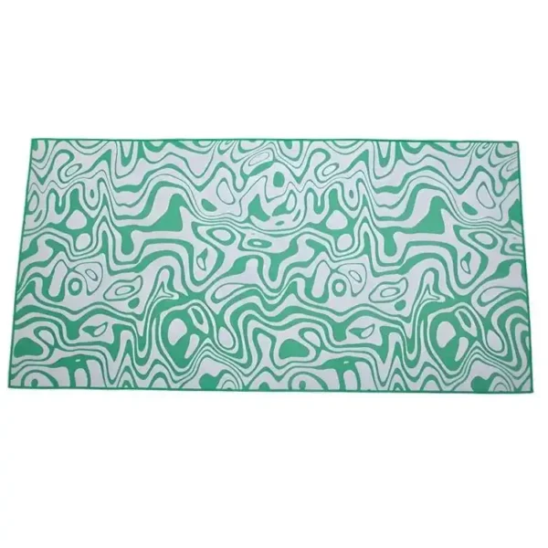 Double-Sided Printed Beach Towel With All-Over Design