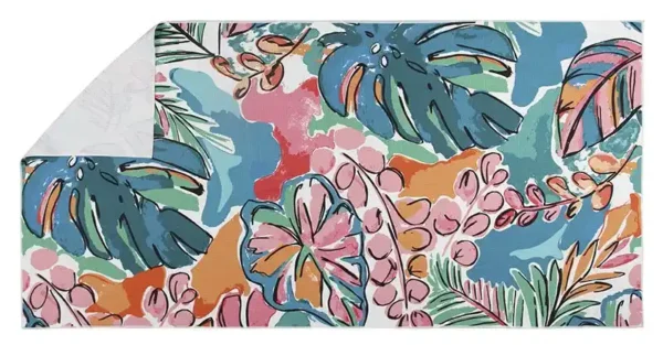 Eco-Friendly Bamboo Beach Towel With Custom Pattern