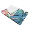 Eco-Friendly Bamboo Beach Towel With Custom Pattern
