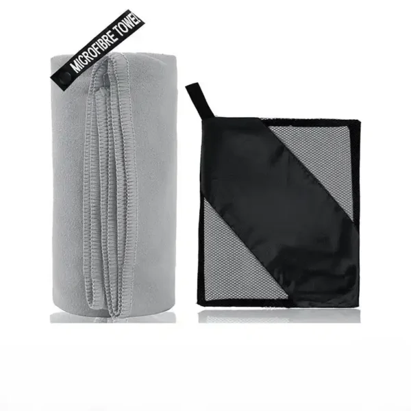 Serviette de voyage pliable avec pochette et marquage