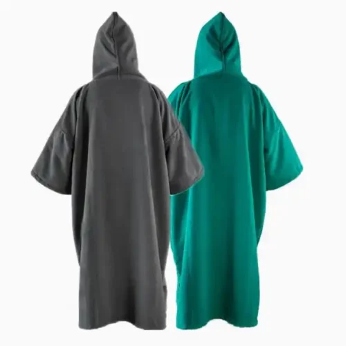 Zwaargewicht poncho met capuchon en zak (4) Zwaargewicht poncho met capuchon en zak