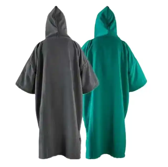 Home 11 Heavyweight Terry Poncho With Hood And Pocket