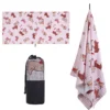 Lightweight Microfiber Beach Towel With Custom Print