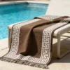 Luxury Egyptian Cotton Beach Towel With Custom Logo