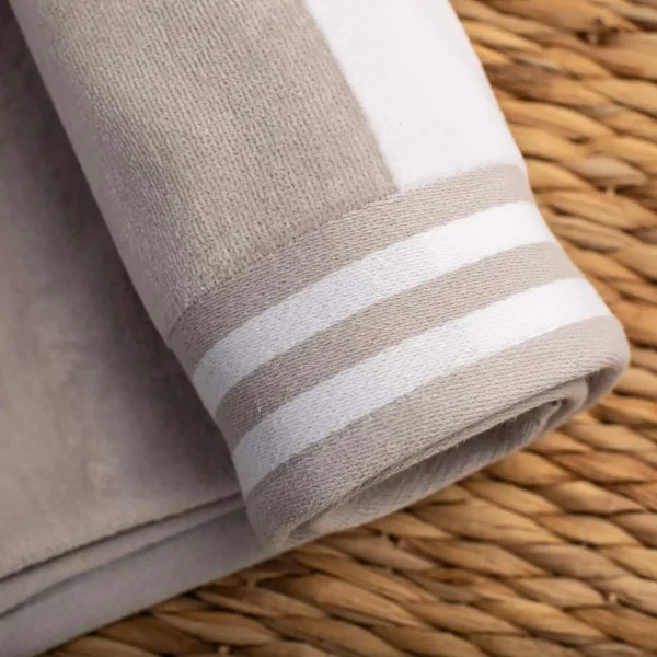 Oversized Jacquard Beach Towel With Custom Design
