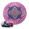 Oversized Round Microfiber Beach Towel With Fringe Option