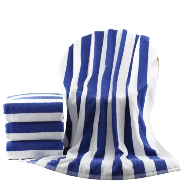 Premium Cotton Velour Beach Towel With Custom Artwork (1) Premium Cotton Velour Beach Towel With Custom Artwork