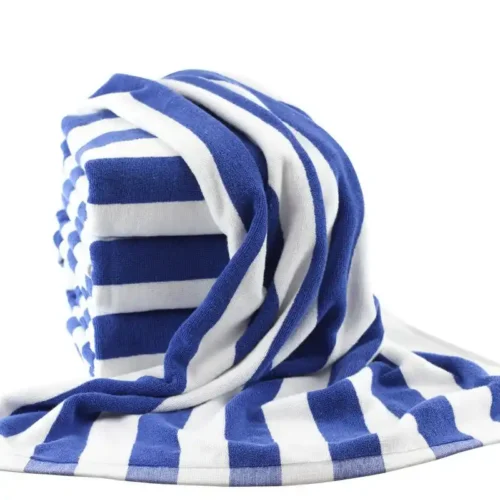 Premium Cotton Velour Beach Towel With Custom Artwork
