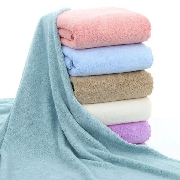 Premium Velour Beach Towel With Embroidered Branding (1) Premium Velour Beach Towel With Embroidered Branding
