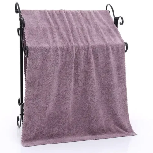 Premium Velour Beach Towel With Embroidered Branding