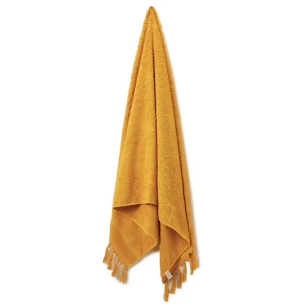 Premium Yarn-Dyed Cotton Beach Towel With Soft Terry