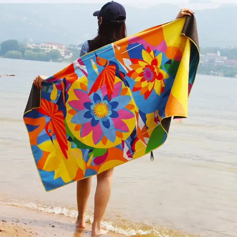 Guia de fornecimento de toalhas de praia de marca própria OEMODM (MOQ, prazo de entrega, QC e embalagem)