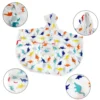 Schnelltrocknender Kinder-Poncho mit vollfarbigem Kunstwerk (1) Schnelltrocknender Kinder-Poncho mit vollfarbigem Kunstwerk