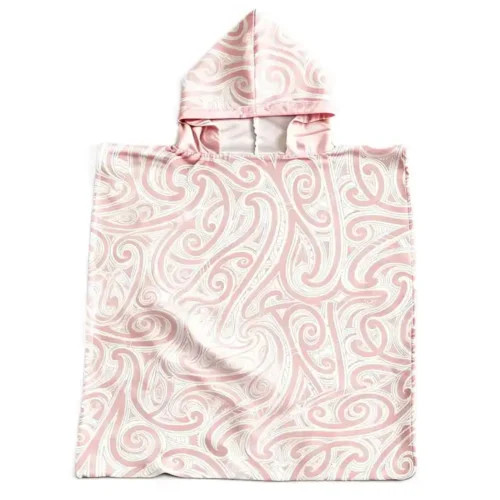 Quick-Dry Microfiber Poncho Towel With Custom Print