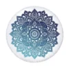 Round Cotton Beach Towel With Custom Artwork