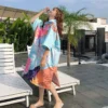 Sand-Free Microfiber Poncho With Full-Color Sublimation