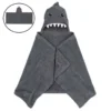 Shark Style Hooded Towel With Custom Print Option