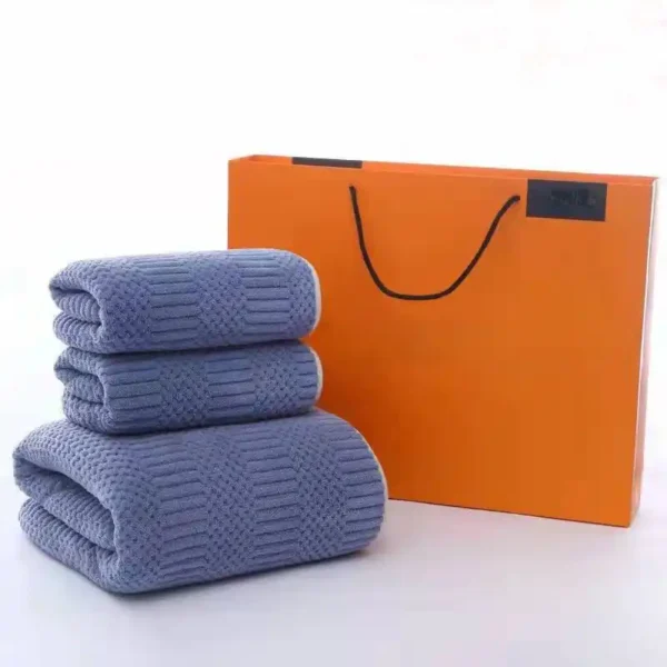 Summer Holiday Beach Towel Gift Set With Custom Design