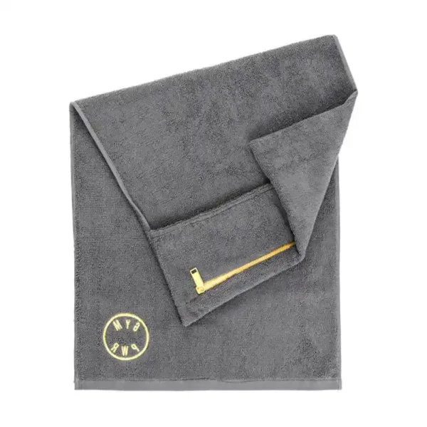 Training Towel With Woven Label Branding