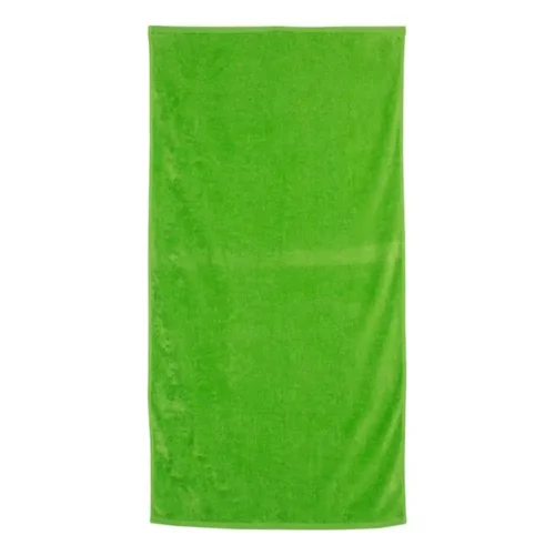 Velour Front Terry Back Beach Towel With Custom Print